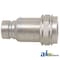 A & I Products Coupler, Male Flat Face; FEM Series, ISO 16028 4" x4" x2" A-FEM-372-6FP - alternate 2